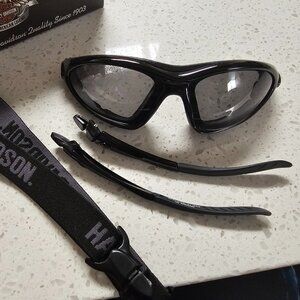 Harley-Davidson Men's Sunglasses Switchback Gloss Black 98276-12VM 60G w Box